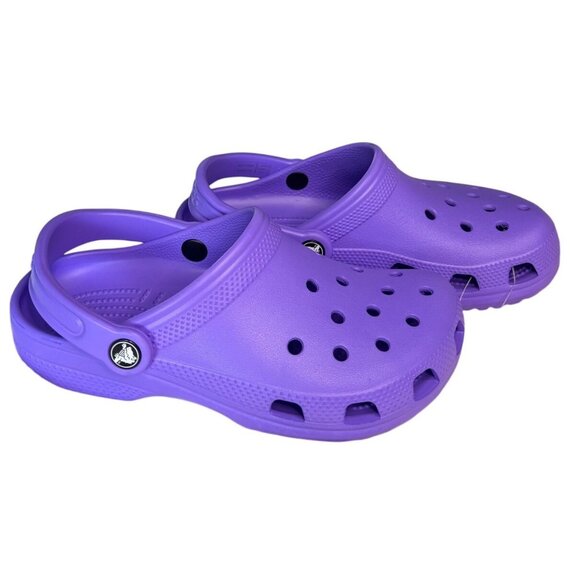 Crocs Kids Classic Clog in Galaxy Purple – Size 4 New with Tags - Picture 1 of 13